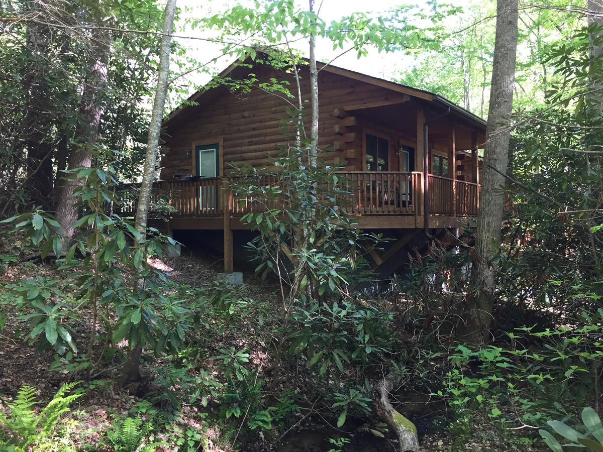 Misty Creek Log Cabins Маґґі-Валлі Екстер'єр фото